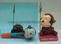 Monkey ballpen with Memo name card holder 2