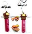 monkey ballpen keychain