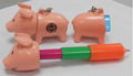 pig stretchy ballpen with keychain