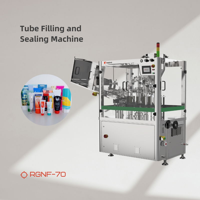 Tube Filling and Sealing Machine