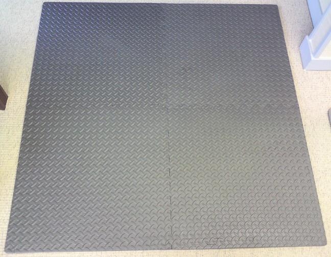 Hot selling EVA foam thicker interlocking floor tile soft  leaf pattern mat 3