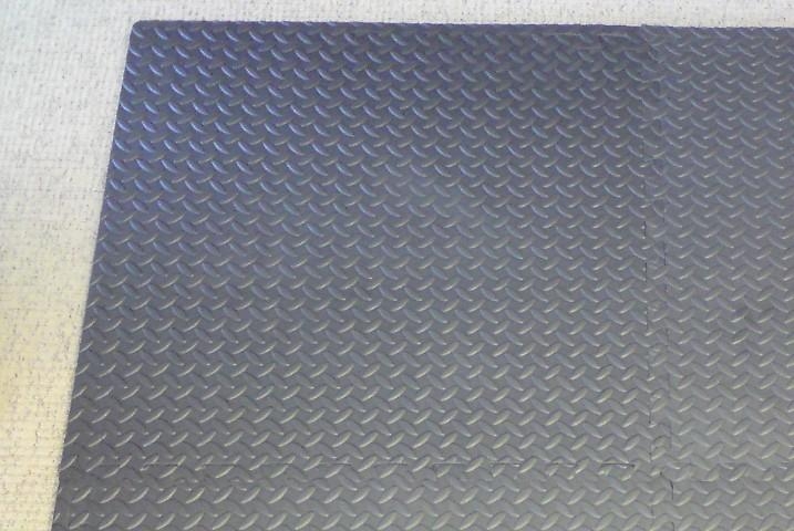 Hot selling EVA foam thicker interlocking floor tile soft  leaf pattern mat 4