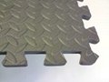 Hot selling EVA foam thicker interlocking floor tile soft  leaf pattern mat 5