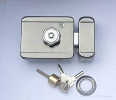 Mute electronic lock with built-in power-LY1202