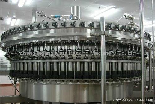 Carbonated Juice Filling Machine