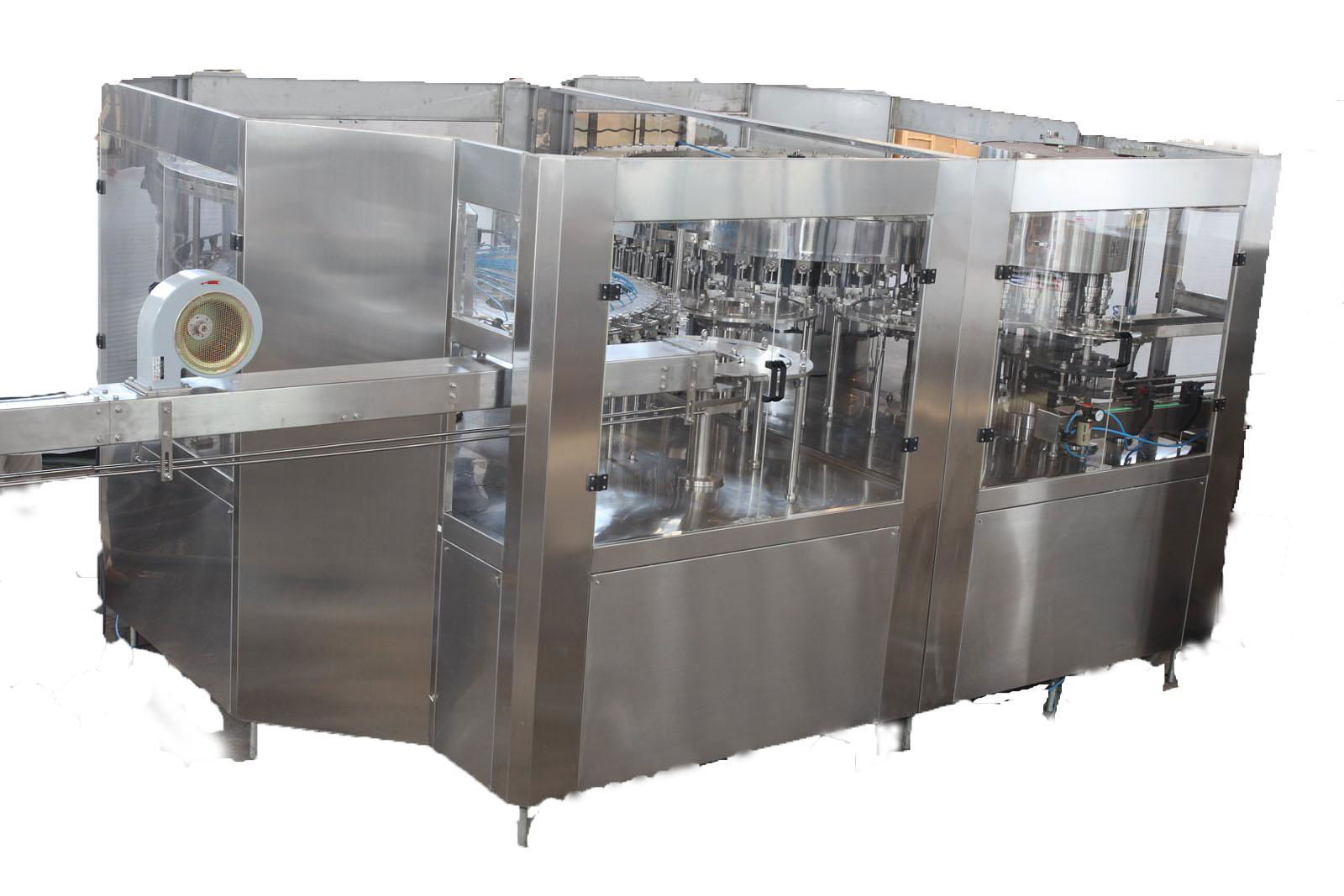 Washing Filling Capping 3 in 1 Machine