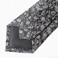 Men's 100%Silk woven Classic floral Ties