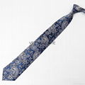 Men's Tie Polyester Necktie Woven JACQUARD Neck Ties
