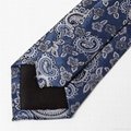 Men's Tie Polyester Necktie Woven JACQUARD Neck Ties