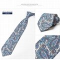 Latest design men silk custom italian necktie
