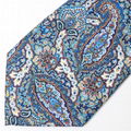 Latest design men silk custom italian necktie