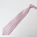 Purchase high quality plaid custom silk screen print necktie