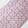 Purchase high quality plaid custom silk screen print necktie