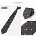 Jacquard Woven Custom Men Nano Necktie Cheap Microfiber tie