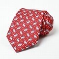 100% silk printed neckties with novelty animal pattern good design