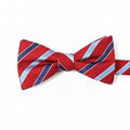 Custom Classic Striped Cheap Bow Ties Self Tie Bow Tie