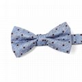 Custom Bow Ties Microfiber Floral Fabric Bowtie Self Tie