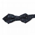 Wholesale Bow Tie Floral Jacquard Woven Bowtie For Men