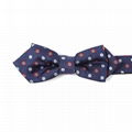 Custom Handmade Polyester Floral Boys Bow Tie