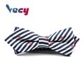 New products stripe Dobby 100% Silk Bow Tie for Man