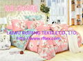 hot sell product fashion printed 4pcs bedding set