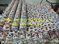 100% spun rayon printed fabric