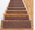 No-slip stair tread mat carpet 