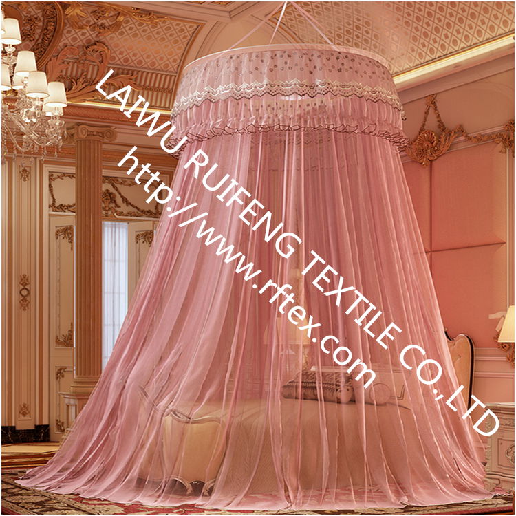 Round Transparent Very Large Fiber Portable Hanging Umbrella Mosquito Net 2