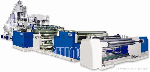 Single-layer/Multi-layer Co-extruded Cast Embossed Film Line