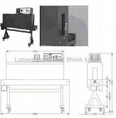  Label heat Shrink tunnel