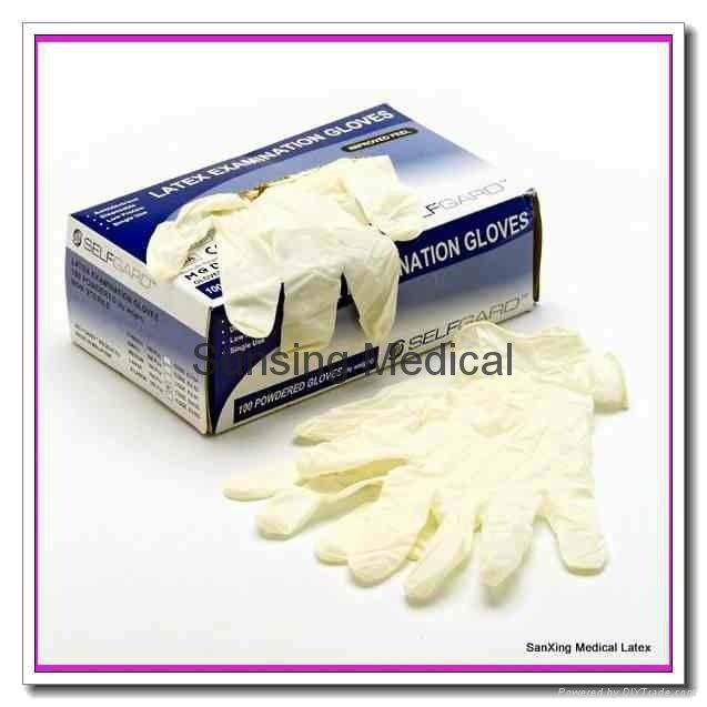 latex medical gloves disposable examination