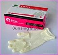 latex medical gloves examination disposable