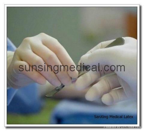 latex surgical gloves disposable medical