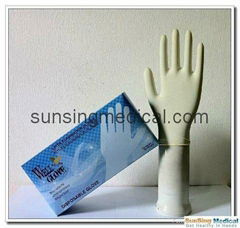 latex gloves powder free disposable medical