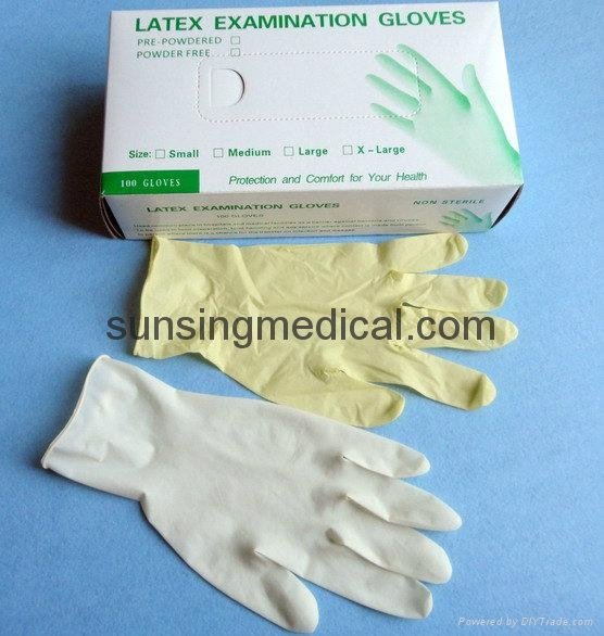 latex gloves powder free disposable medical 2