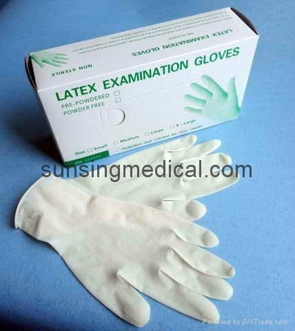 latex examination gloves medical disposable