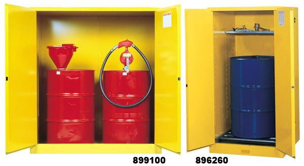 Drum Flammable Safety Storage Cabinet SSM100055 Dual Vents with Built-in Flash A