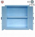 Hydrochloric acid Lab Solvent Plastic Double Door Chemical Corrosive Cabinet 2