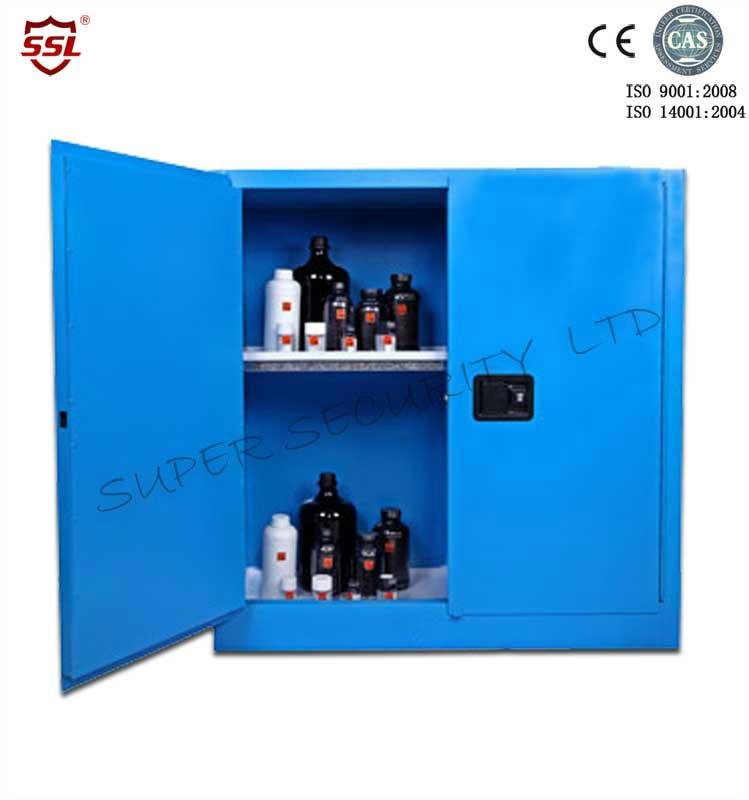 90 Gallon 3-point Self-latching Dangerous Goods Steel Chemical Cabinet 3