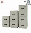 Fire Resistant Filing Cabinet 4 drawers ,2 hour fire rating cabinet 1