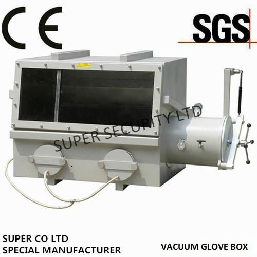 Stainless Steel Laboratory Glove Box / Anaerobic Glove Box Medical Equipment 4