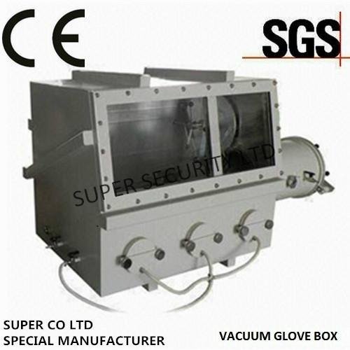 Stainless Steel Laboratory Glove Box / Anaerobic Glove Box Medical Equipment 5