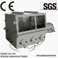 Stainless Steel Laboratory Glove Box / Anaerobic Glove Box Medical Equipment