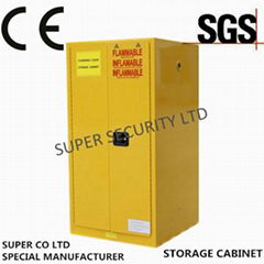 60 Gal Hazardous Flammable Storage Cabinet with Fully-welded Construction