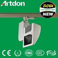 Matt black 45w IP20 Artdon Led Track Light for Shopping 4