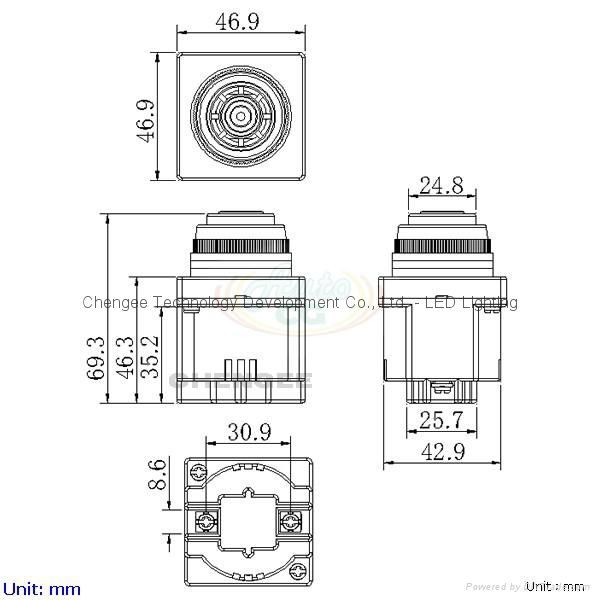 30mm Flush Mounting Buzzer 3