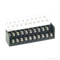 CBP120 Dual Level PCB Barrier Terminal Blocks, 7.62mm pitch, 15A 300VAC 1