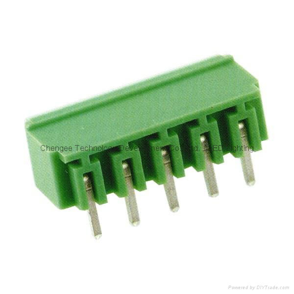 CBP1-80 插拔式接线端子台,PCB端子台 5mm pitch, 10A 300VAC 5