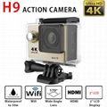 original H9/H9R action sport camera 4K wifi Ultra shenzhen factory outlet supply