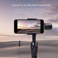 china factory 3-axis gimbal  handheld work for gopro and iphone and samsung